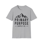 Primary Purpose Mountain T-Shirt — Adventure Graphic Tee