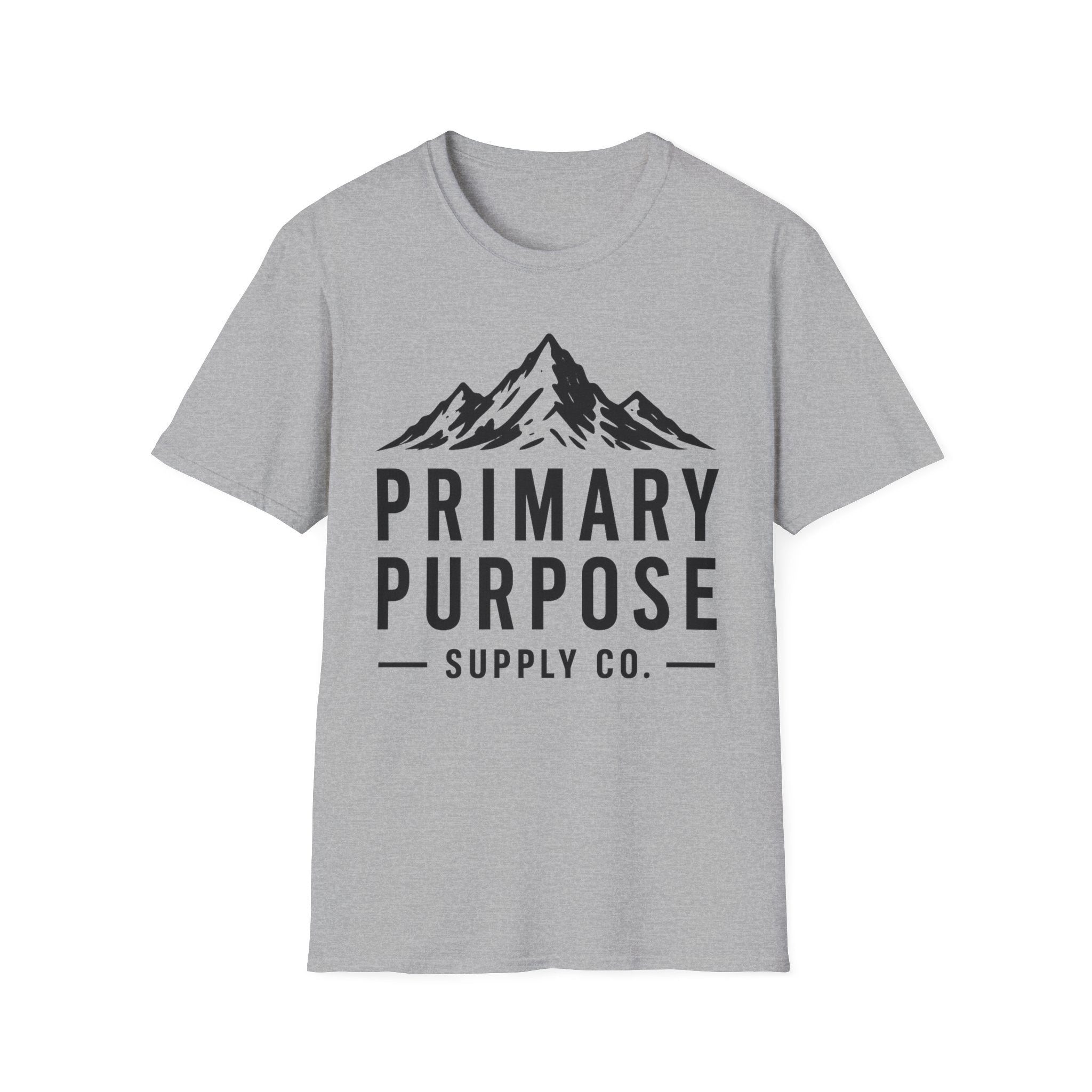 Primary Purpose Mountain T-Shirt — Adventure Graphic Tee