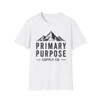 Primary Purpose Mountain T-Shirt — Adventure Graphic Tee