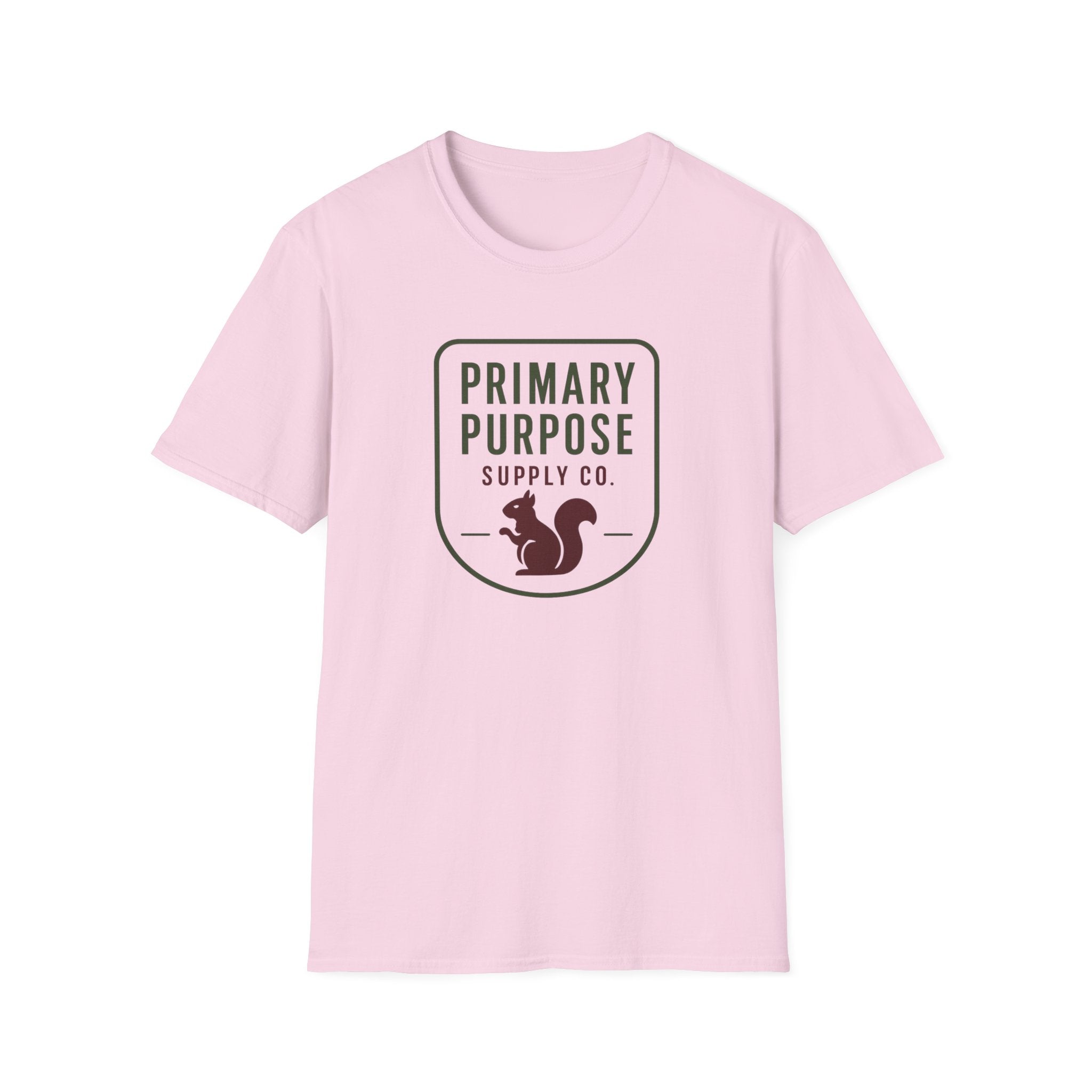 Squirrel Primary Purpose Supply Co. T-Shirt