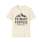 Primary Purpose Mountain T-Shirt — Adventure Graphic Tee