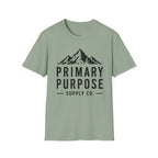 Primary Purpose Mountain T-Shirt — Adventure Graphic Tee