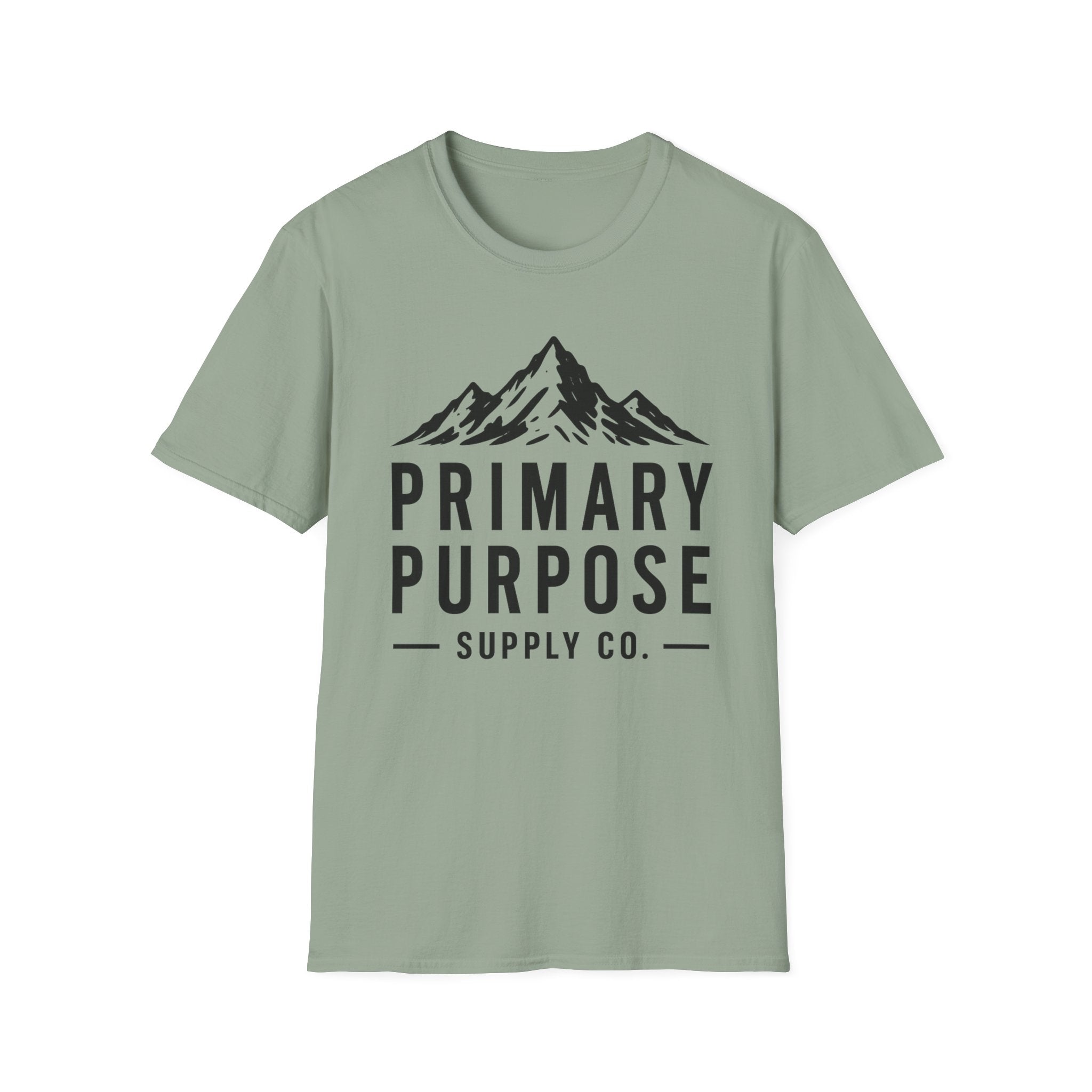 Primary Purpose Mountain T-Shirt — Adventure Graphic Tee