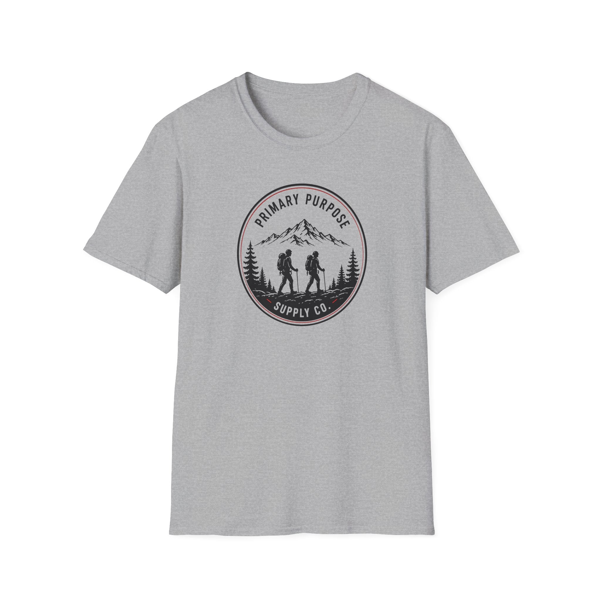 Two Hikers Primary Purpose Supply Co. T-Shirt