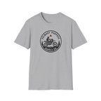 Motorcycle Logo T-Shirt — "Primary Purpose Supply Co." Vintage Rider Tee