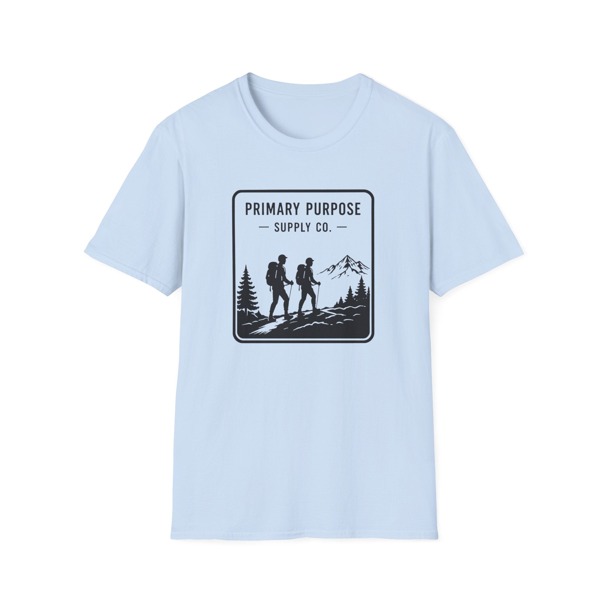 Two Hikers Primary Purpose Supply Co. T-Shirt