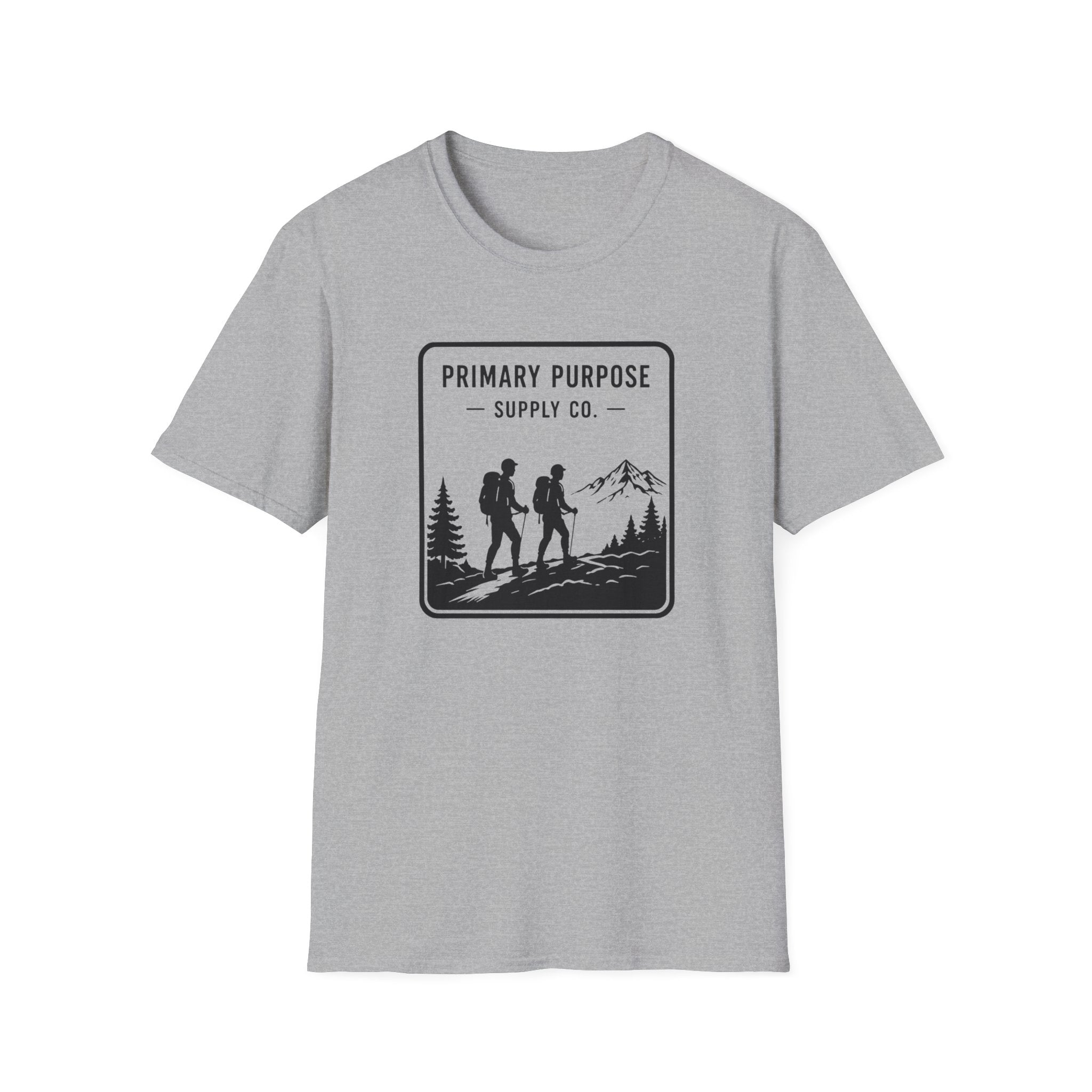 Two Hikers Primary Purpose Supply Co. T-Shirt