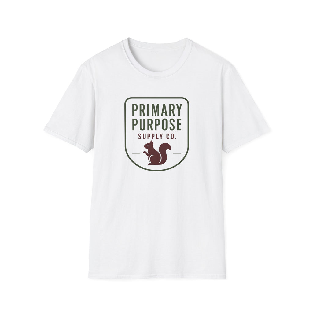 Squirrel Primary Purpose Supply Co. T-Shirt