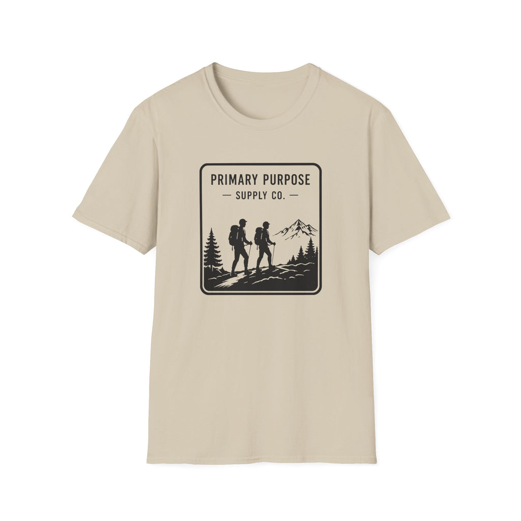 Two Hikers Primary Purpose Supply Co. T-Shirt