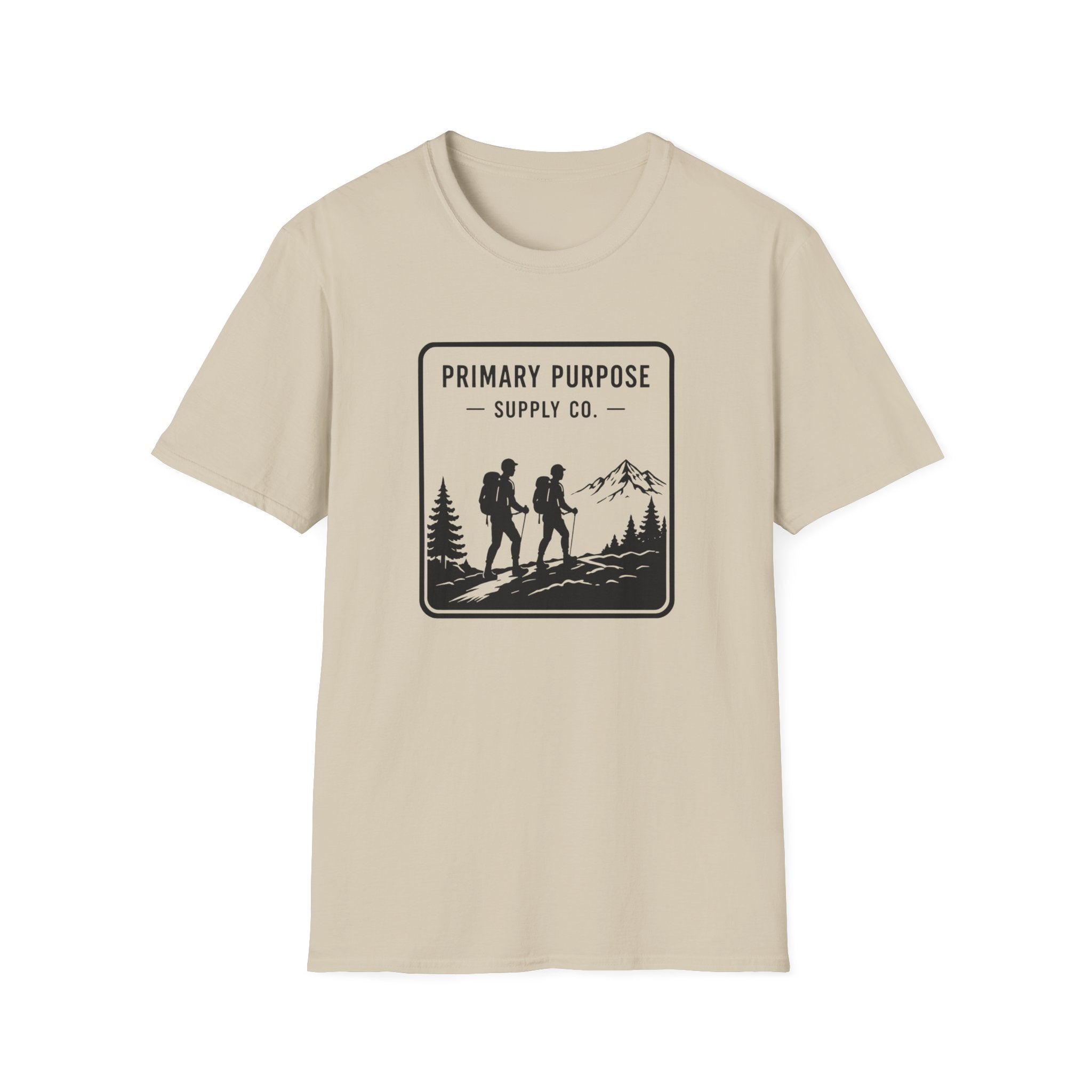 Two Hikers Primary Purpose Supply Co. T-Shirt