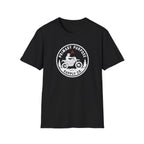 Motorcycle Logo T-Shirt — "Primary Purpose Supply Co." Vintage Rider Tee