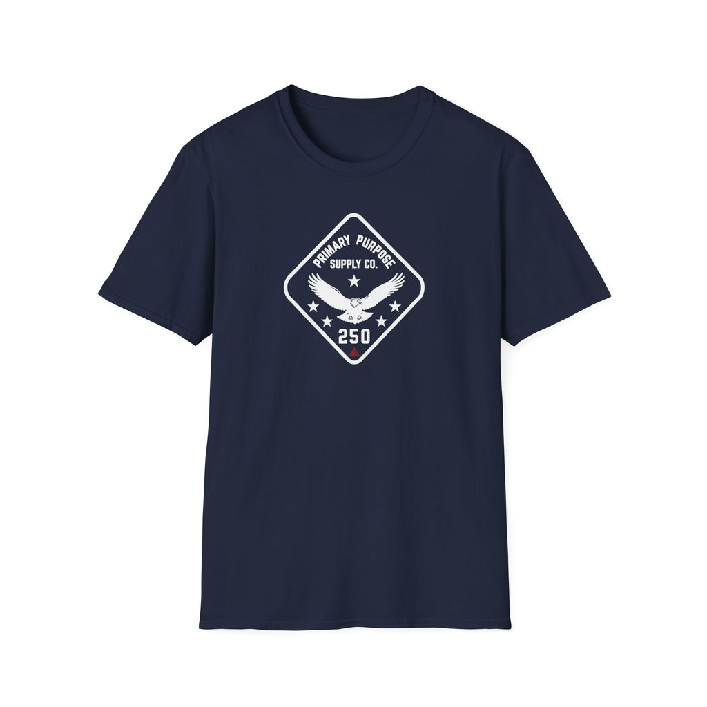 Vintage Eagle Badge T‑Shirt – "Primary Purpose Supply Co. 250"