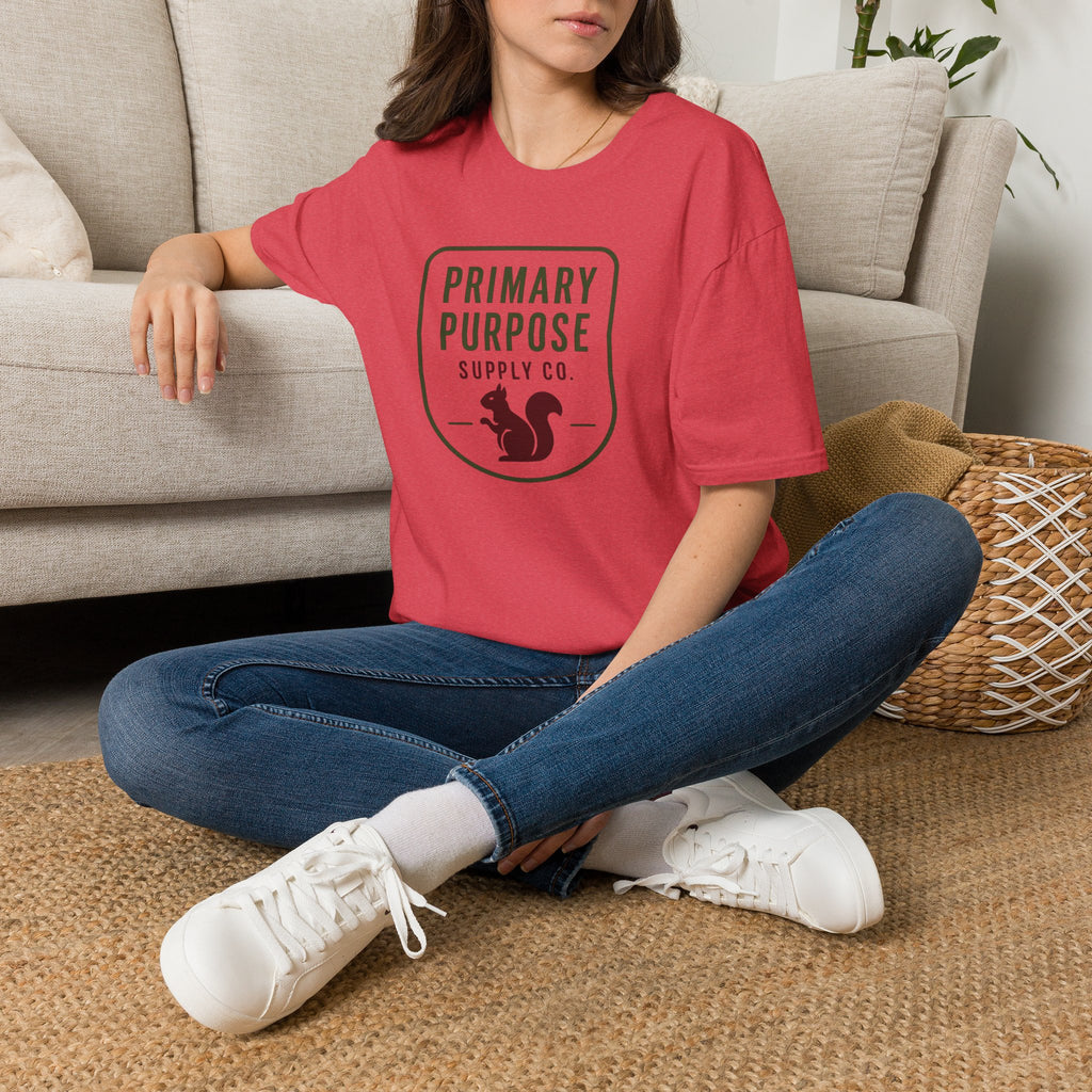 Squirrel Primary Purpose Supply Co. T-Shirt