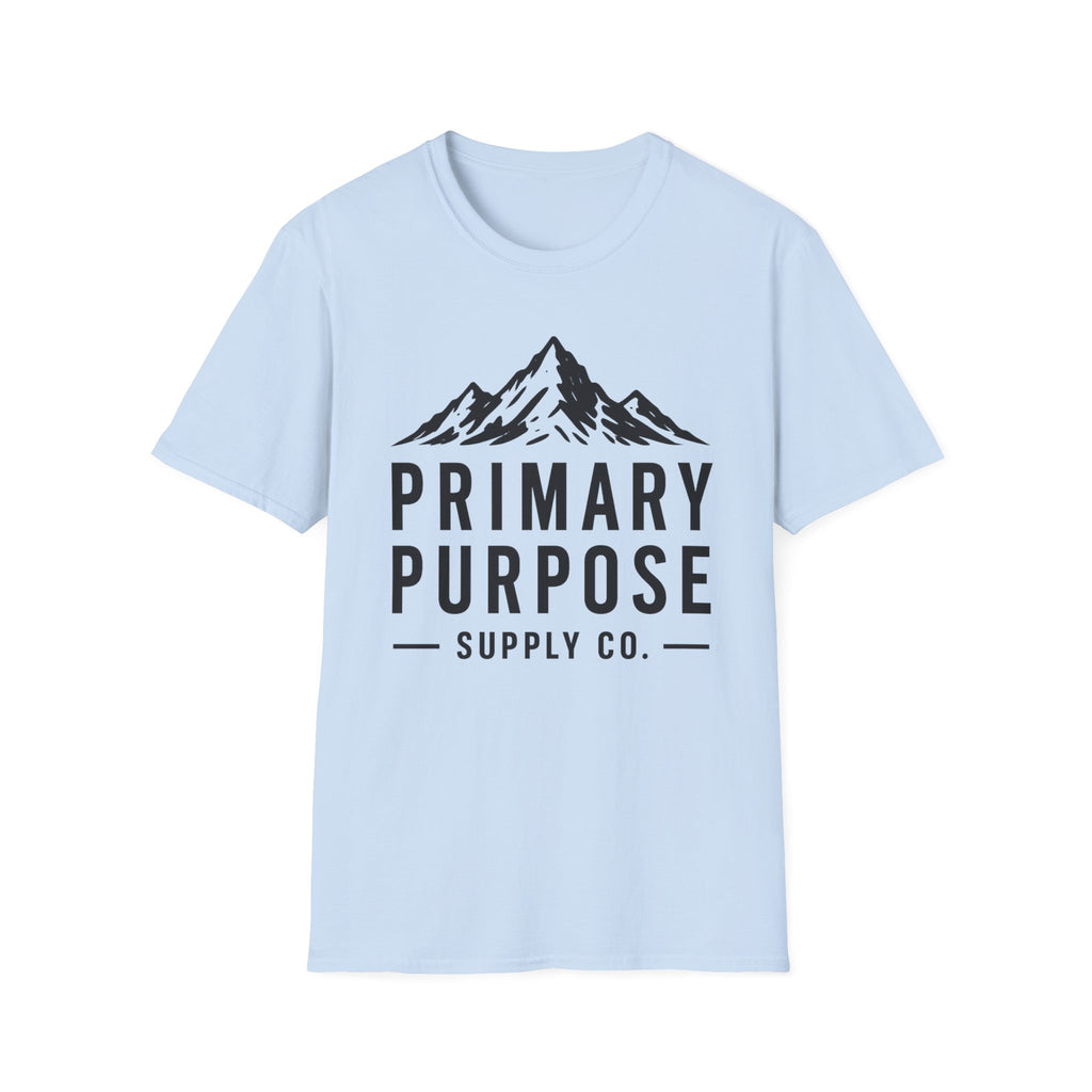 Primary Purpose Mountain T-Shirt — Adventure Graphic Tee