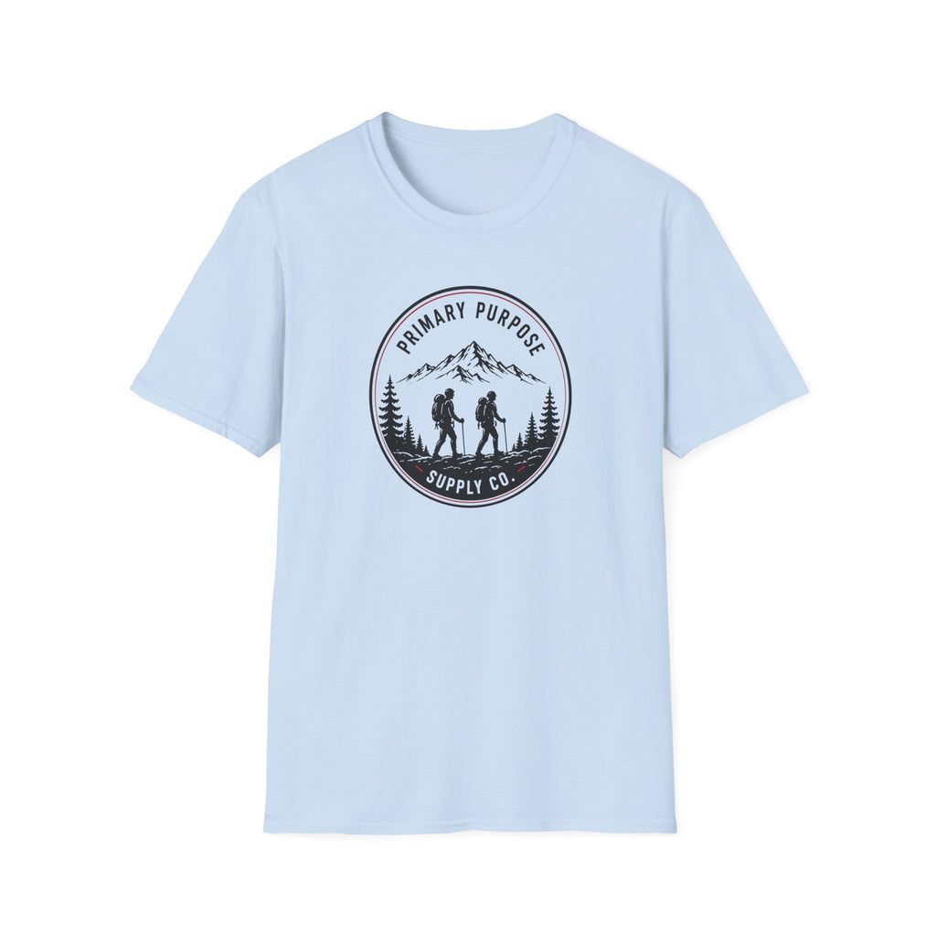 Two Hikers Primary Purpose Supply Co. T-Shirt