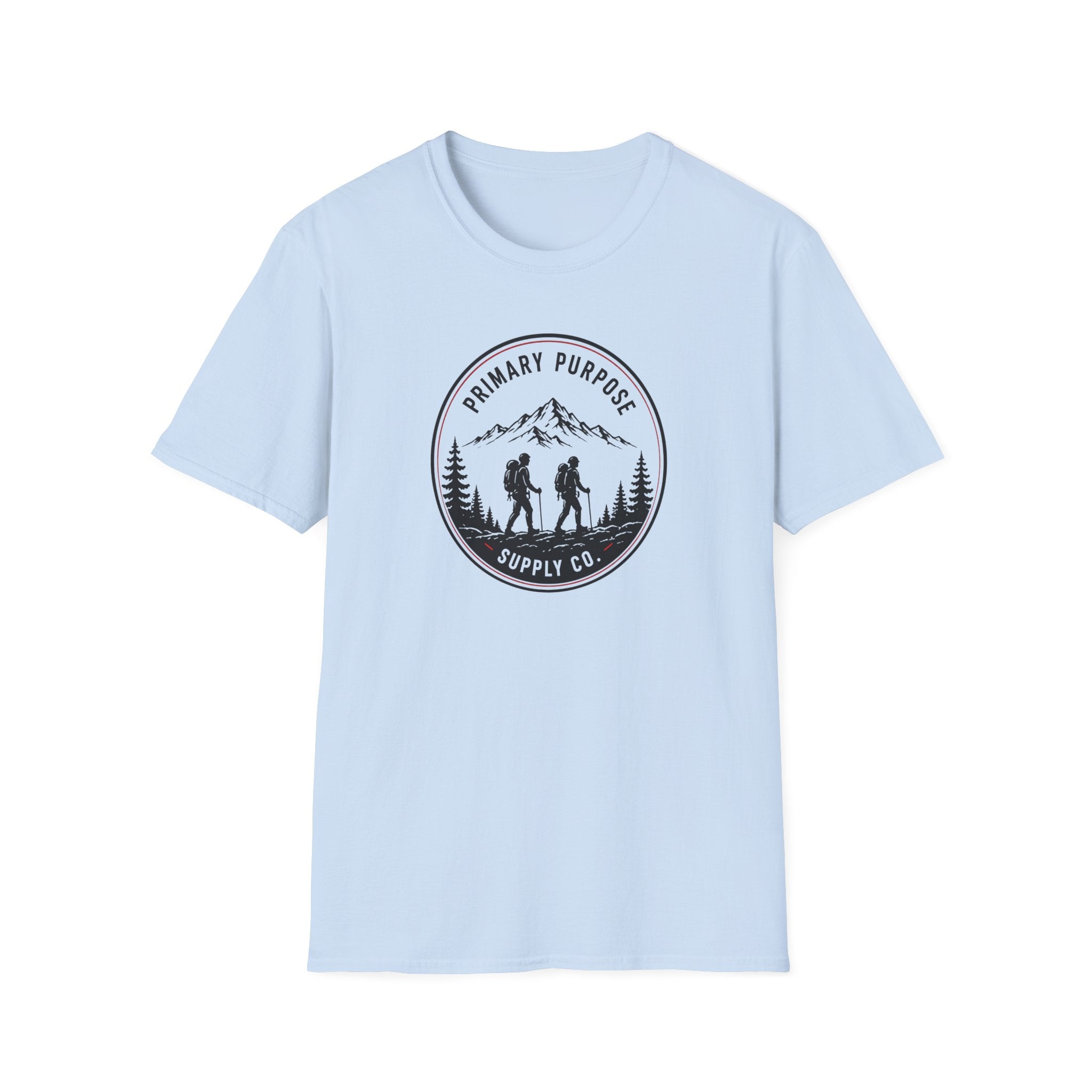 Two Hikers Primary Purpose Supply Co. T-Shirt