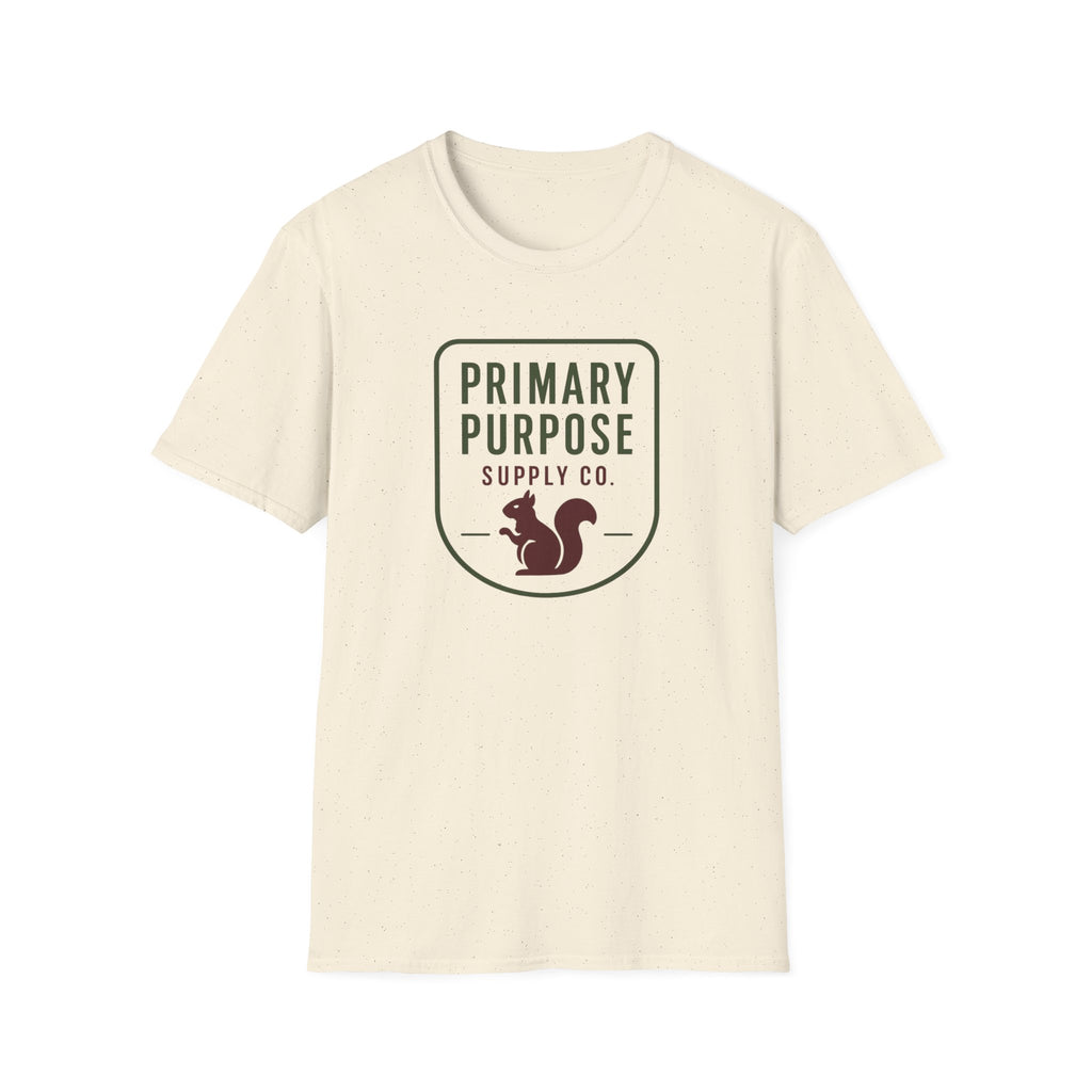 Squirrel Primary Purpose Supply Co. T-Shirt