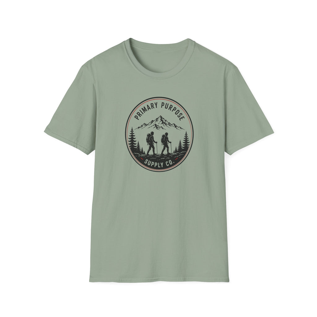 Two Hikers Primary Purpose Supply Co. T-Shirt