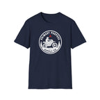 Motorcycle Logo T-Shirt — "Primary Purpose Supply Co." Vintage Rider Tee