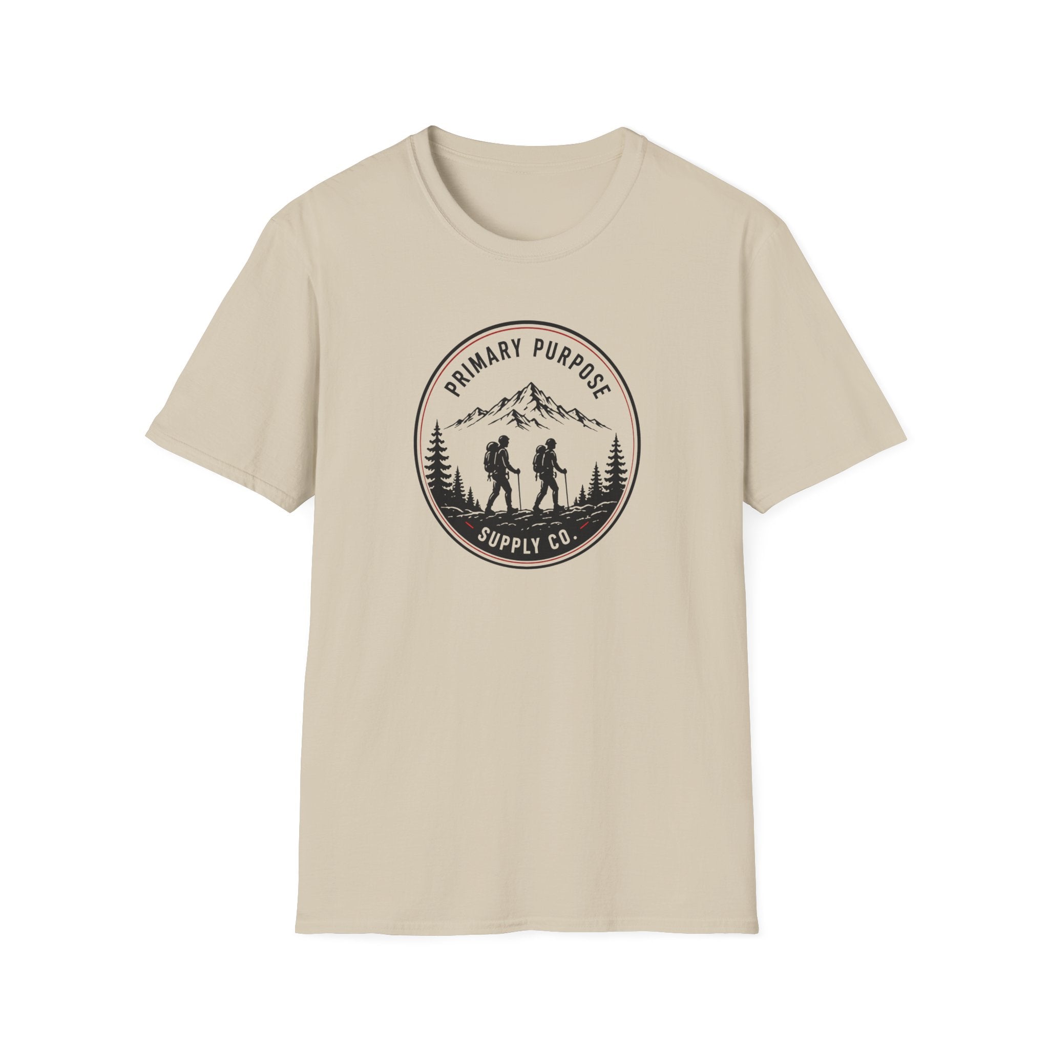 Two Hikers Primary Purpose Supply Co. T-Shirt
