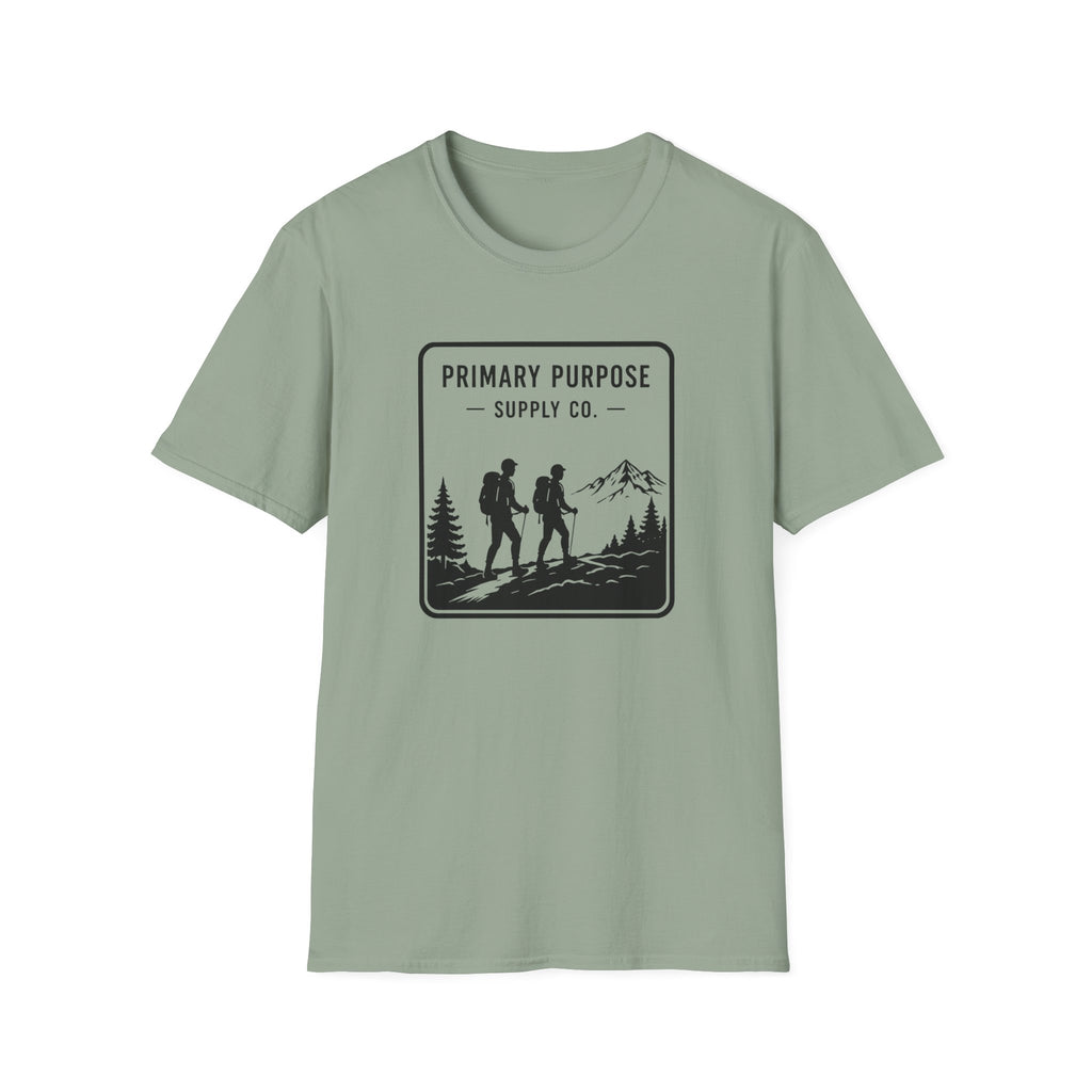 Two Hikers Primary Purpose Supply Co. T-Shirt