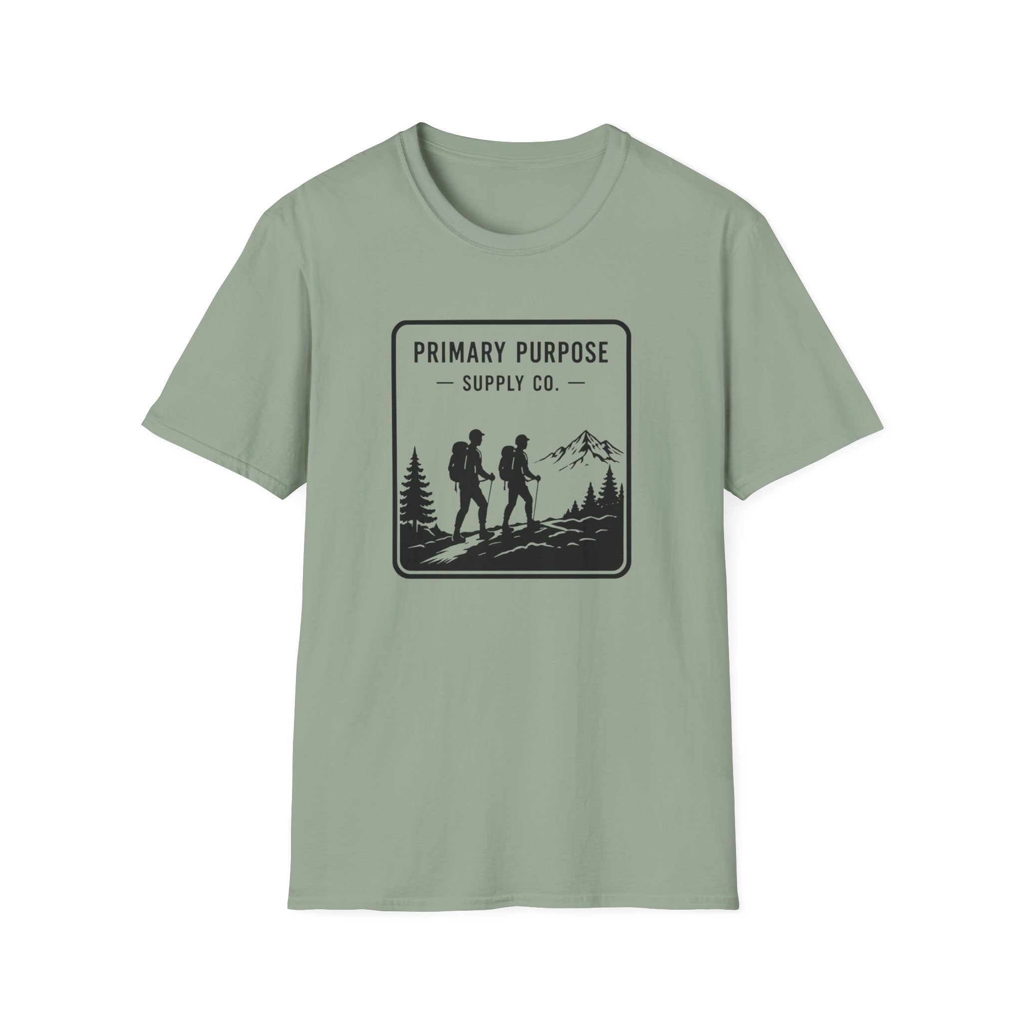 Two Hikers Primary Purpose Supply Co. T-Shirt