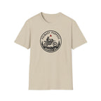 Motorcycle Logo T-Shirt — "Primary Purpose Supply Co." Vintage Rider Tee