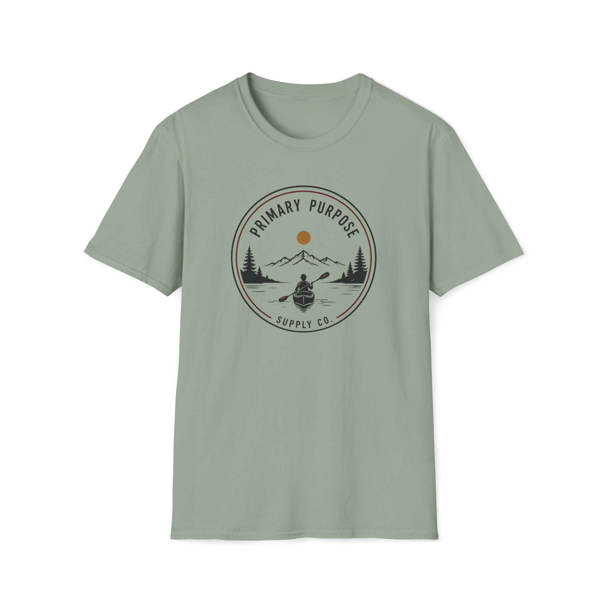 Kayaking Primary Purpose Supply Co. T-Shirt