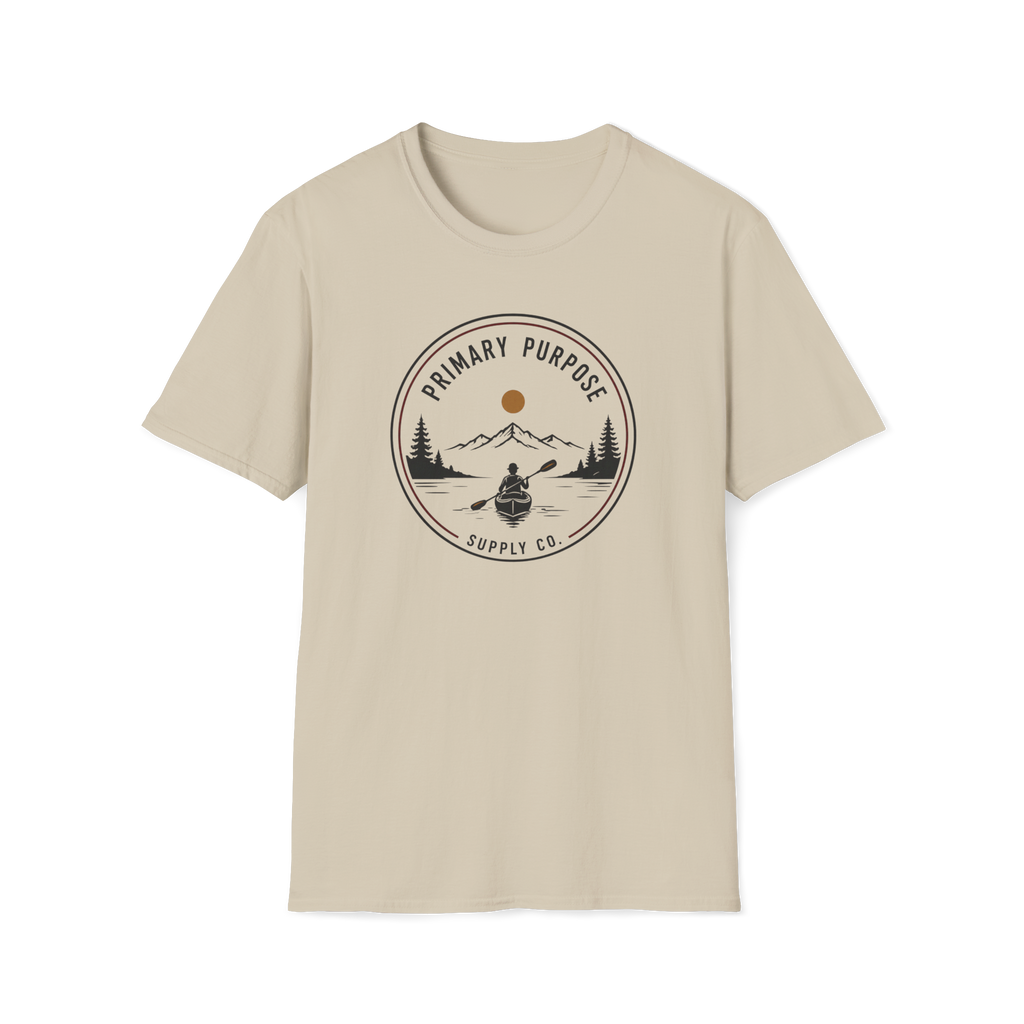 Kayaking Primary Purpose Supply Co. T-Shirt