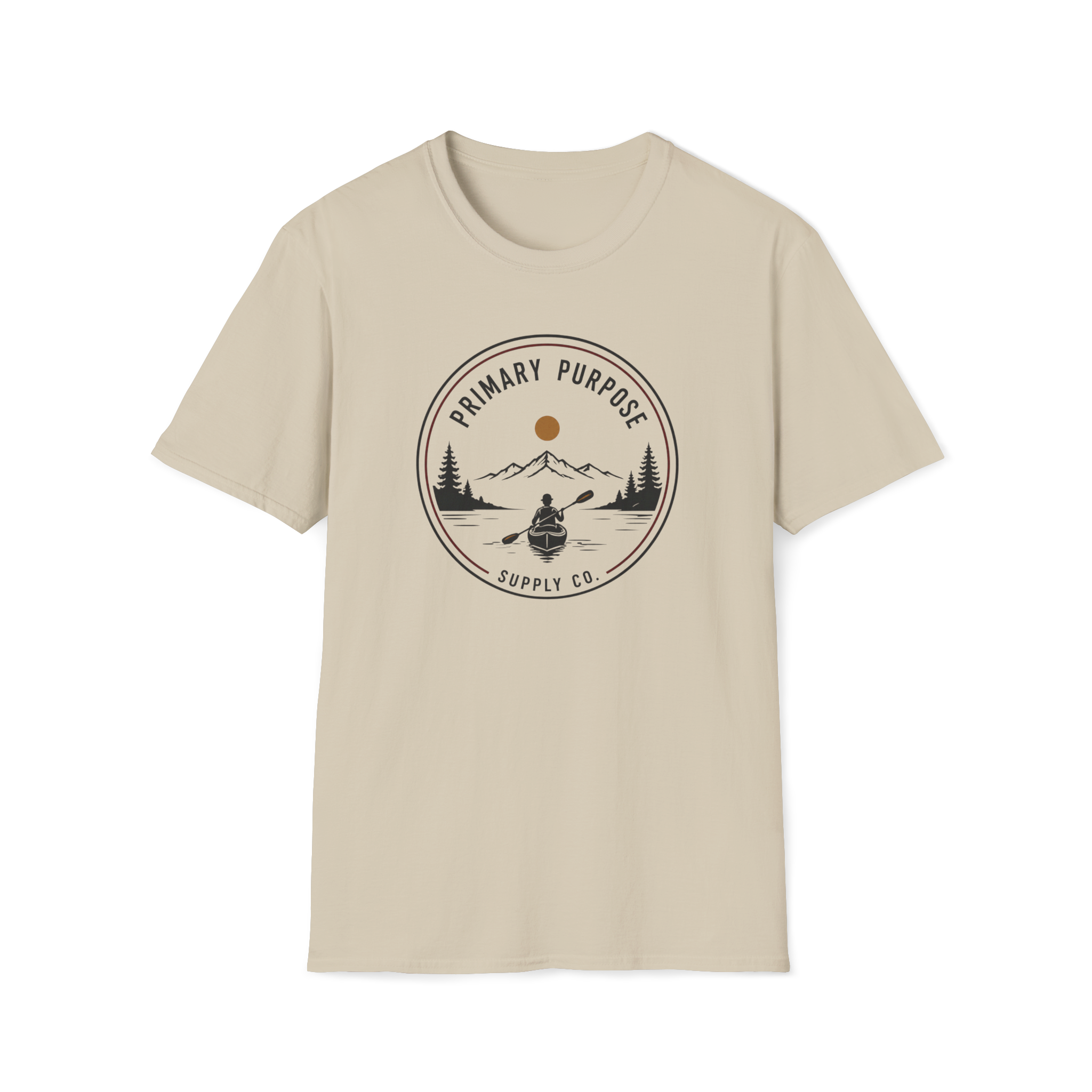 Kayaking Primary Purpose Supply Co. T-Shirt