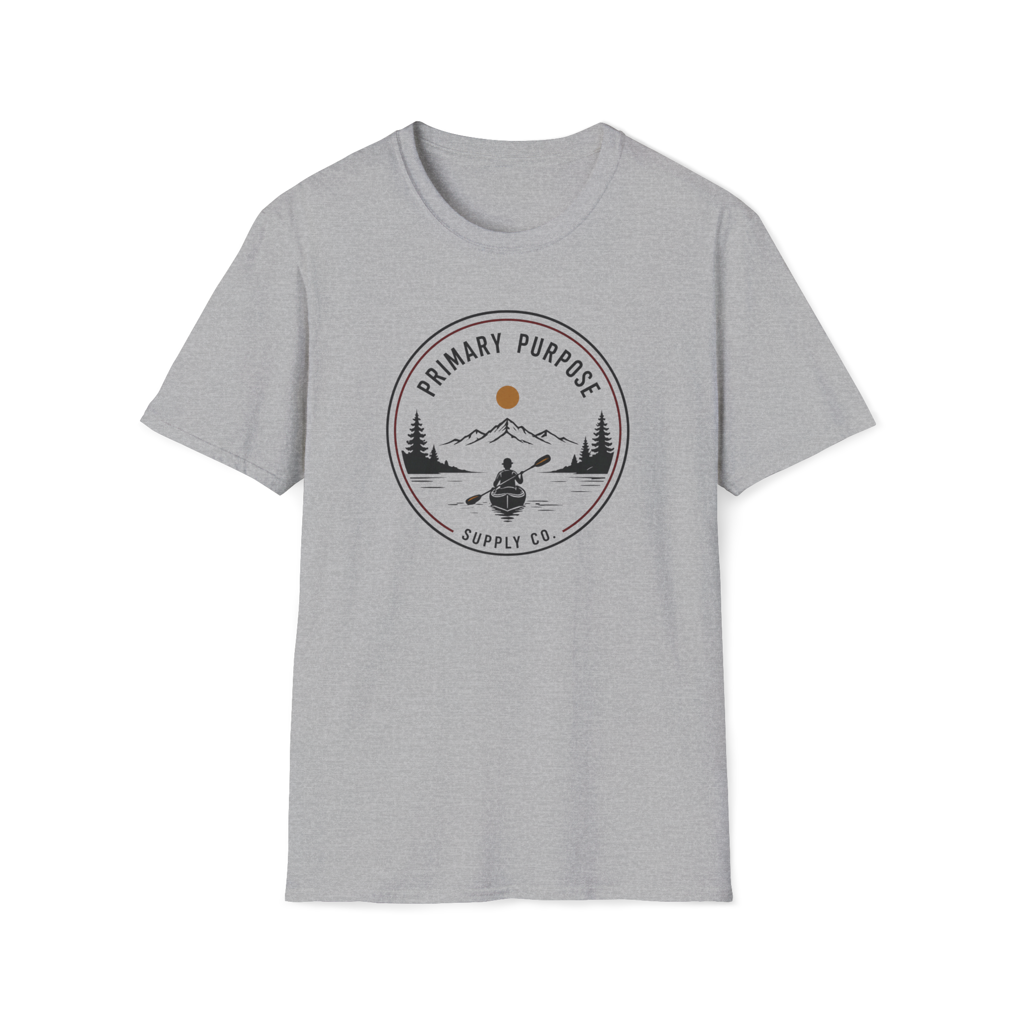 Kayaking Primary Purpose Supply Co. T-Shirt
