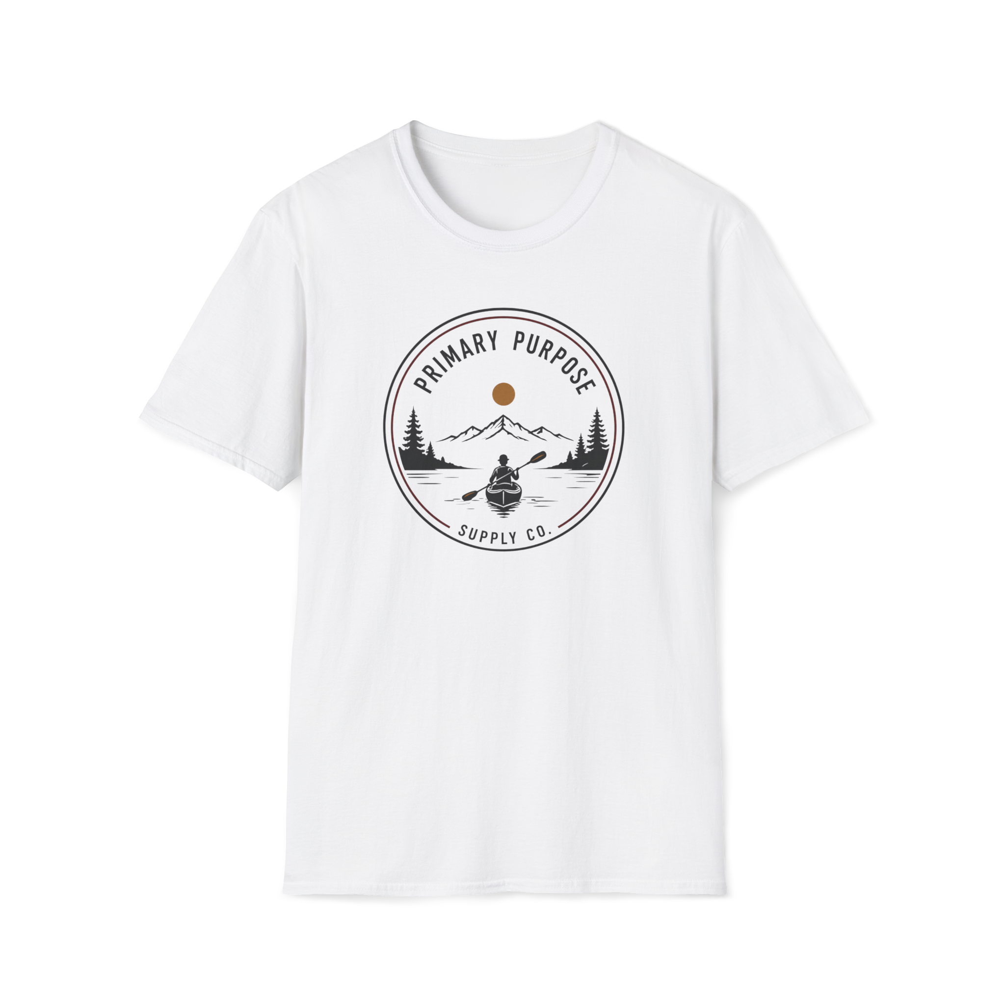Kayaking Primary Purpose Supply Co. T-Shirt